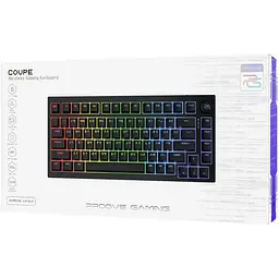 Бездротова клавіатура Proove Gaming Coupe (Ukraine Layout), в асортименті - мініатюра 2