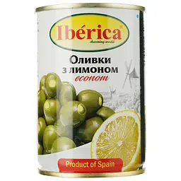 Оливки Iberica з лимоном 280 г (851852) - мініатюра 2