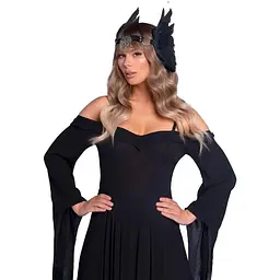 Пов'язка на голову з крилами Leg Avenue Feather headband - мініатюра 2
