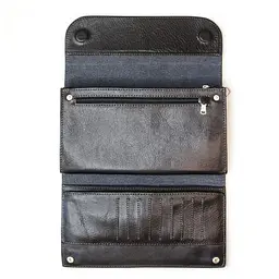Жіночий шкіряний гаманець GRANDE PELLE 13х22х2 см acs0029350 - мініатюра 2