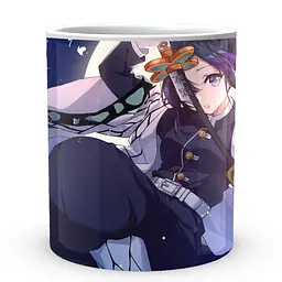 Кухоль GeekLand Kimetsu no Yaiba Клинок, який знищує демонів Шинобу KY 002.18 330 мл білий - мініатюра 2