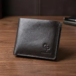 Портмоне вертикально з круглим магнітом на два відділення Grande Pelle 11306 чорне - мініатюра 1