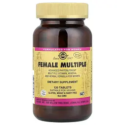 Мультивітаміни Solgar Female Multiple 120 таблеток