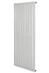 Дизайнерський вертикальний радіатор опалення Arttidesign Livorno 9/1600/612/50 білий матовий