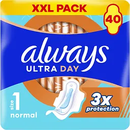 Гігієнічні прокладки Always Ultra Day Normal розмір 1, 40 шт.