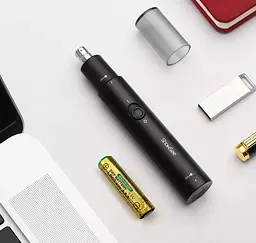 Тример для носа та вух Xiaomi ShowSee Nose Hair Trimmer (C1-BK) Black [44648] - мініатюра 3