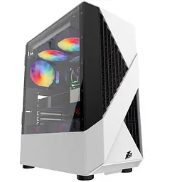 Корпус 1stPlayer F3-A-WH-4F1-PS-600FK-EU White 600W (F3-A-WH-4F1-PS-600FK-EU) 600 Вт