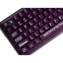 Клавіатура Thunderobot K75 TKL RGB Tri-mode Violet Mist Moon Switch Purple (6932066305550) - мініатюра 7