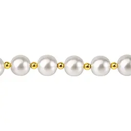 Перлинний нашийник з повідцем та наручниками Lockink Pearl Bondage & RestRaint Set - мініатюра 5