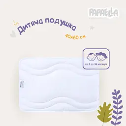 Подушка дитяча Papaella Baby Comfort, 60х40 см (8-29615) - мініатюра 5