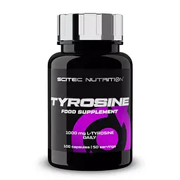 Амінокислота Scitec Nutrition Tyrosine, 100 капсул