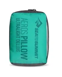 Надувна подушка Sea To Summit Aeros Ultralight Deluxe Pillow Бірюзовий - мініатюра 2