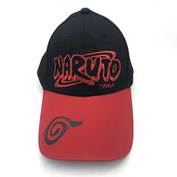 Кепка бейсболка Наруто Naruto лого червона вишивка NA