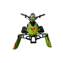 Електроснігохід Crosser S-1 (800W, 48V, 20Ah) на амортизаторах Зелений - мініатюра 3
