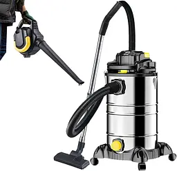 Промисловий пилосос DMS NTBS-30 Yellow 2000W 30 л + повітродувка - мініатюра 2