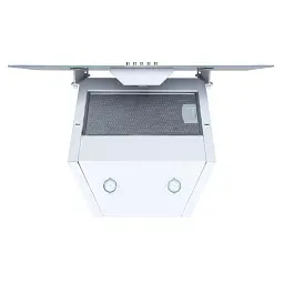 Витяжка декоративна похила Minola HDN 6202 WH/INOX 700 LED - мініатюра 4