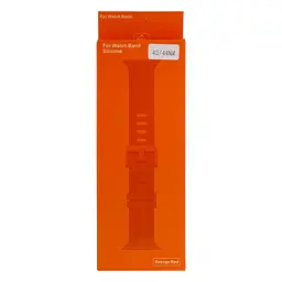 Ремінець Anchor Watch Band Silicone Shine Apple Watch 49/Watch 45/ Watch 44/Watch 42 мм Orange Red - мініатюра 2