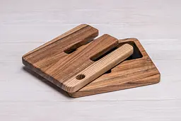 Настільний дерев'яний органайзер ecoWalnut 210x170x170 мм - мініатюра 3