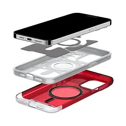 Чохол Spigen Classic C1 (MagFit) Ruby для iPhone 15 Pro (ACS06744) - мініатюра 3