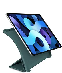 Чохол BeCover Tri Fold Soft TPU Silicone для Apple iPad Air 11 M2 2024 Темно-зелений (711406) - мініатюра 3