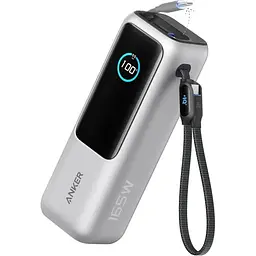 Повербанк (Powerbank) Anker ZOLO Power Bank 25000mAh 165W Silver (A1695H41)