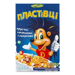 Пластівці глазуровані Золоте зерно 80 г (90136)