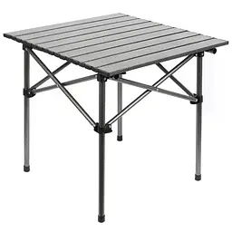 Складаний туристичний стіл 50×55×50 см чорний - мініатюра 2