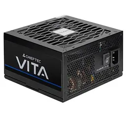 Блок живлення 850 Вт, Chieftec VITA, Black, 80+ Bronze, 120 мм FDB, 2xMolex / 6xSATA / 4x6+2-pin / 2x4+4-pin / 1x20+4-pin, захист AFC/OPP/OTP/OVP/SCP/SIP/UVP/OCP, ATX 12V 2.53 (BPX-850-S) - мініатюра 2