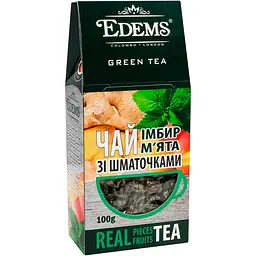 Чай зелений Edems Імбир та м'ята 100 г (910244) - мініатюра 4