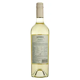 Вино Sayanca Torrontes біле сухе 0.75 л - мініатюра 2