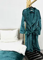 Халат Ecotton XXL з мікрофібри ізумрудний well soft Atlantic (24471)