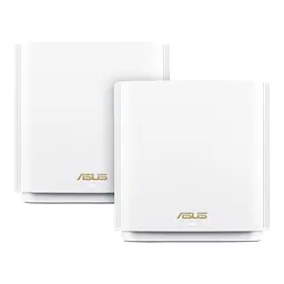 ASUS Маршрутизатор ZenWiFi XT8 2PK V2 white AX6600 3xGE LAN 1x2.5GE WAN 1xUSB3.1 WPA3 OFDMA MESH - мініатюра 2