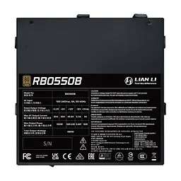 Блок живлення Lian Li 550W (G9P.RB0550B.B000.EU) - мініатюра 2