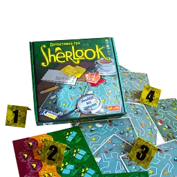 Настільна Детективна гра Sherlook Ранок 10120181У Різнокольоровий shop (4823076153885) - мініатюра 2