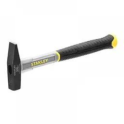 Молоток слюсарний Stanley Fiberglass DIN, зі скловолоконною прогумованою ручкою, m=200 г DW (STHT0-51906) - мініатюра 2
