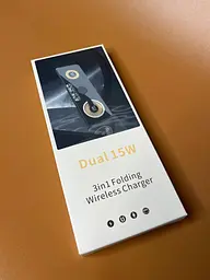 Зарядка Qi 3-в-1 Magnetic Wireless Charger JYD-WC159 5-15W - мініатюра 5