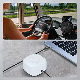 Кабель AUX Lightning - TRS Audio 3.5мм M/M 2м Choetech - мініатюра 2