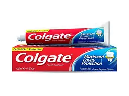 Зубна паста COLGATE 120 мл Максимальний захист від карієсу Maximum Cavity Protection