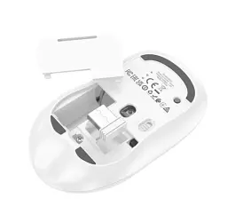 Бездротова миша Hoco GM25 Royal Dual-Mode Business Wireless Mouse White - мініатюра 3