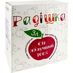 Сік Радішка Яблучний 3 л (935084) - мініатюра 2