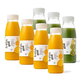 Смузі FreshMe Tropical Mix тропічний мікс смаків Набір 250 мл х 14 шт