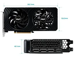 Відеокарта Palit RTX 5060 8GB Dual (NE75060019P1-GB2063D) (GDDR7, 128 bit, PCI-E v5.0 x16) - мініатюра 6