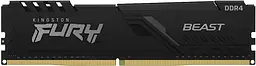 Пам'ять ПК DDR4 8GB 3200 FURY Beast Kingston teh0024816