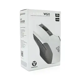 Миша бездротова Fantech WG11 CRUISER, 6 кнопок, 800-2400 DPI, Win7/8/10 Mac OS, White, COLOR BOX - мініатюра 3
