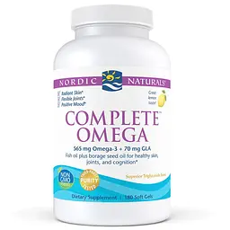 Жирні кислоти Nordic Naturals Complete Omega Лимон 180 капсул - мініатюра 2