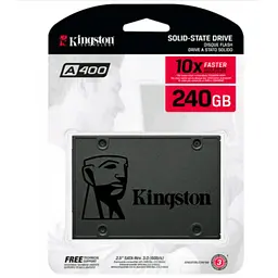 Накопичувач SSD 2.5" 240GB Kingston (SA400S37/240G) - мініатюра 5