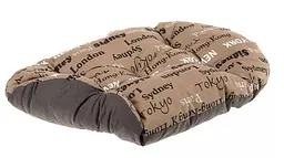 Подушка для собак і котів Ferplast Relax Cities 65/2 коричнева 65×42 см 82065076 - мініатюра 2