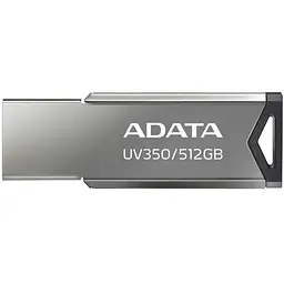Спідниця-флешка A-DATA UV 350 512Gb - USB 3.2 накопичувач сріблястий