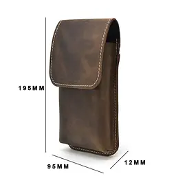 Шкіряна сумка-чохол на пояс TARWA 19,5×1,2×9,5 см sum0025470 - мініатюра 8