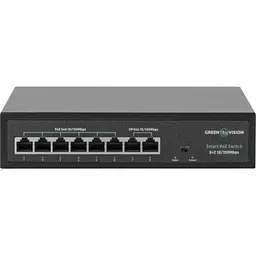Комутатор мережевий Greenvision (GV-015-D-06+2P) - мініатюра 3